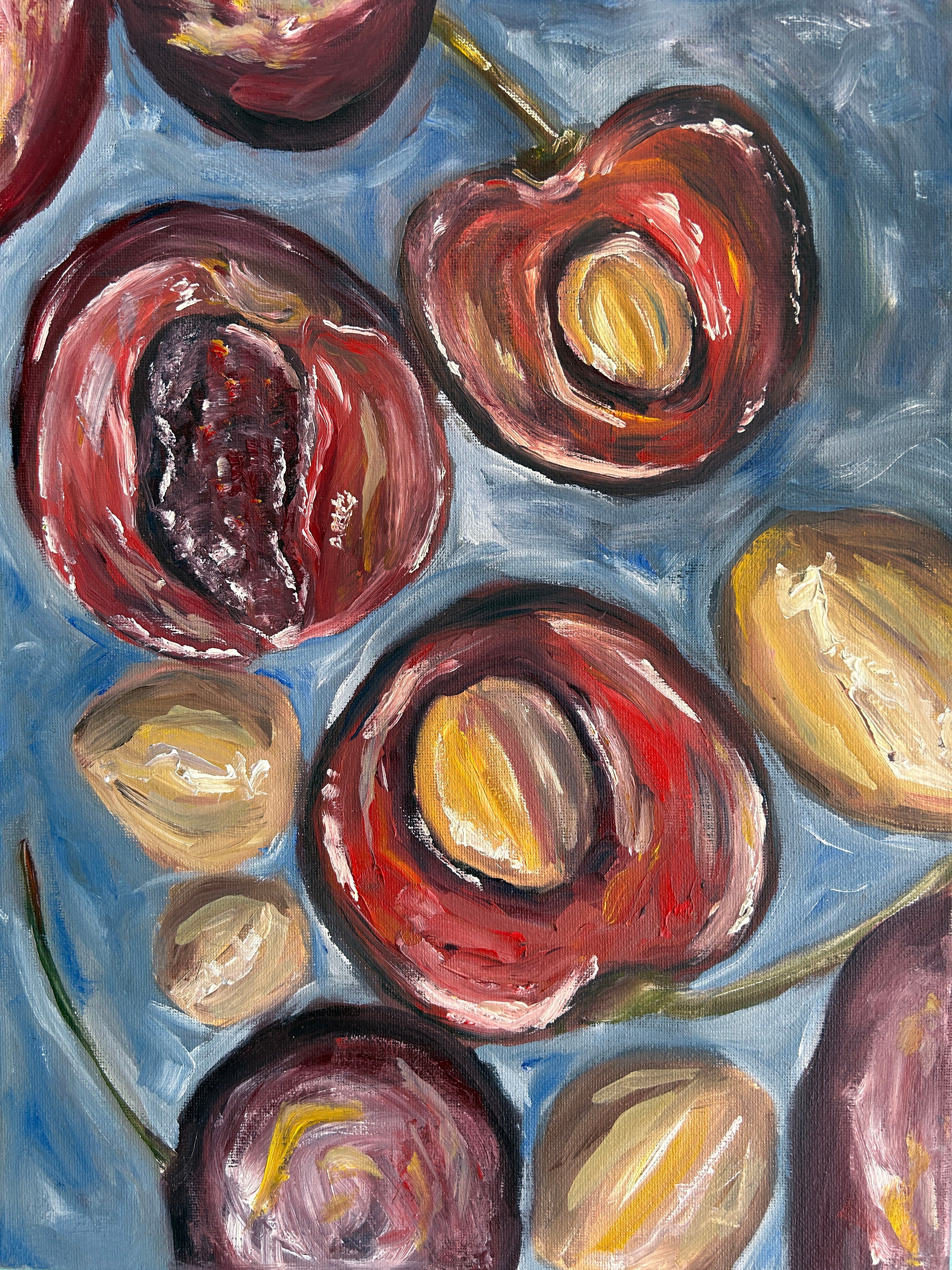 Cherries, Original Painting