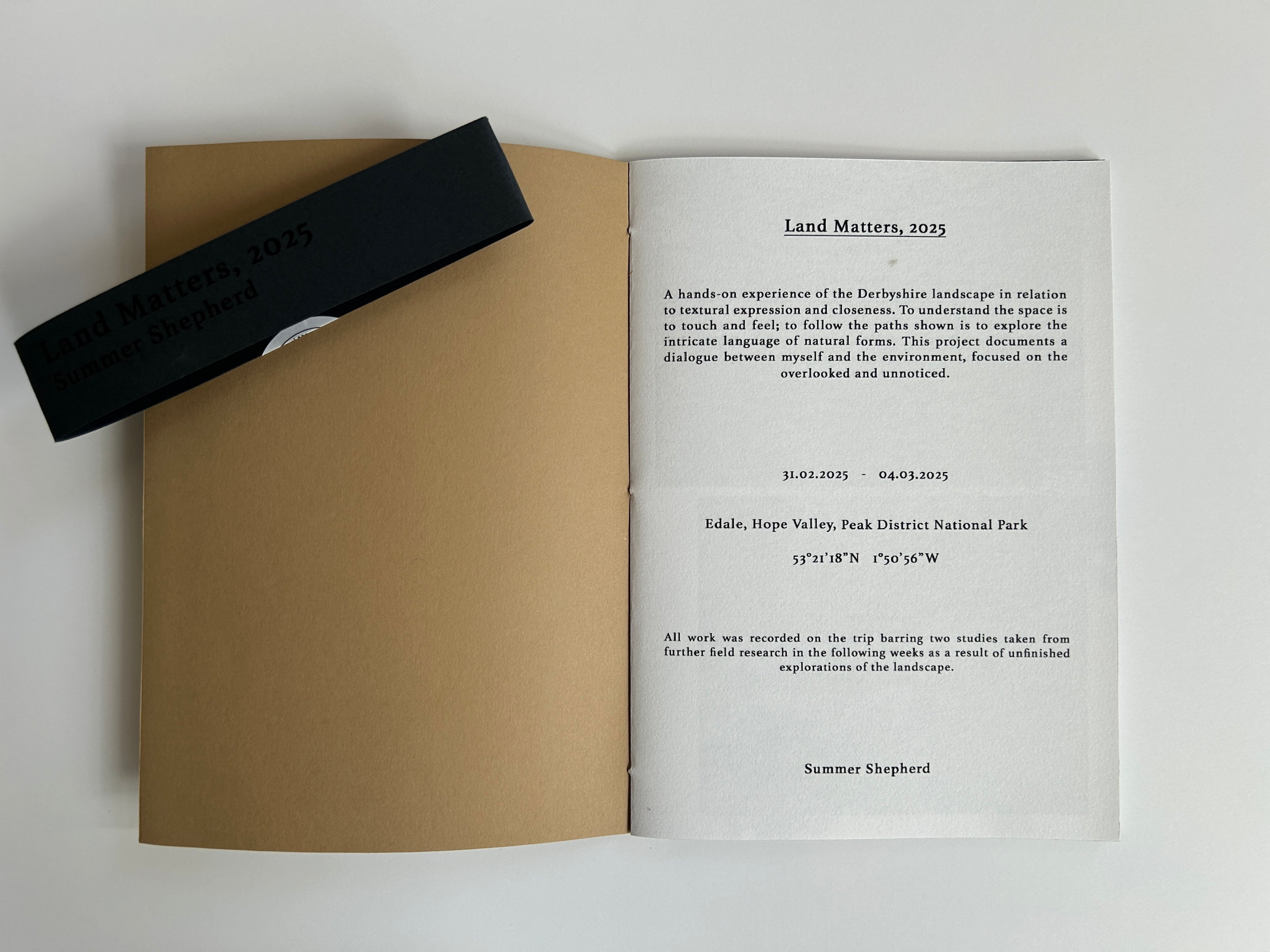 'Land Matters 2025' A5 Publication