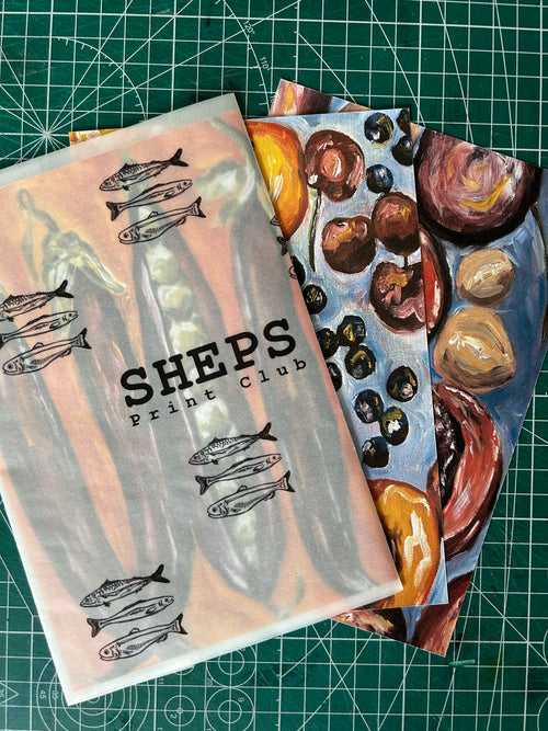 Mystery Prints, 3pk - Fruits&Fish Series
