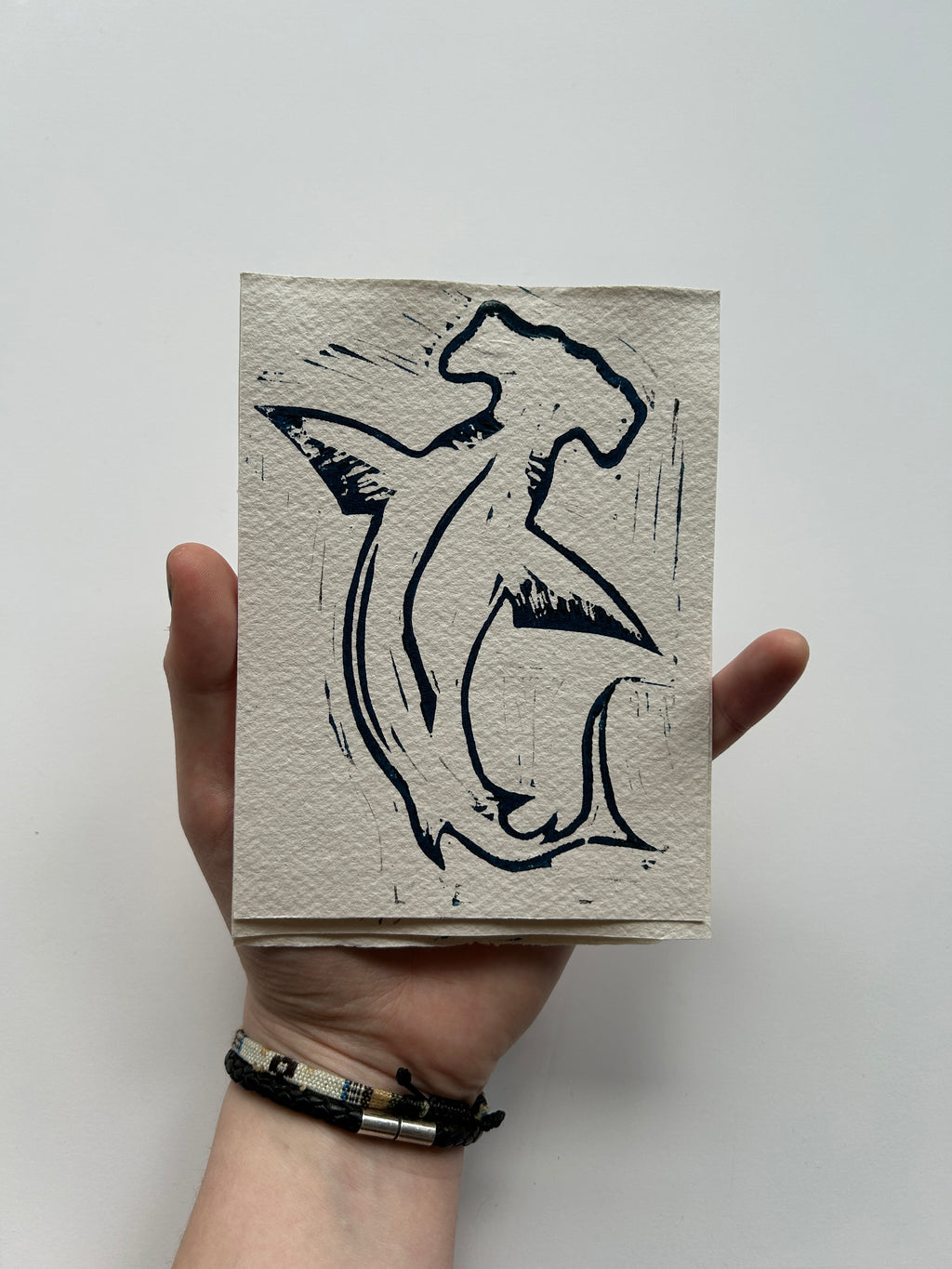 'Sea Creatures' Linocut Prints - 3 Pack