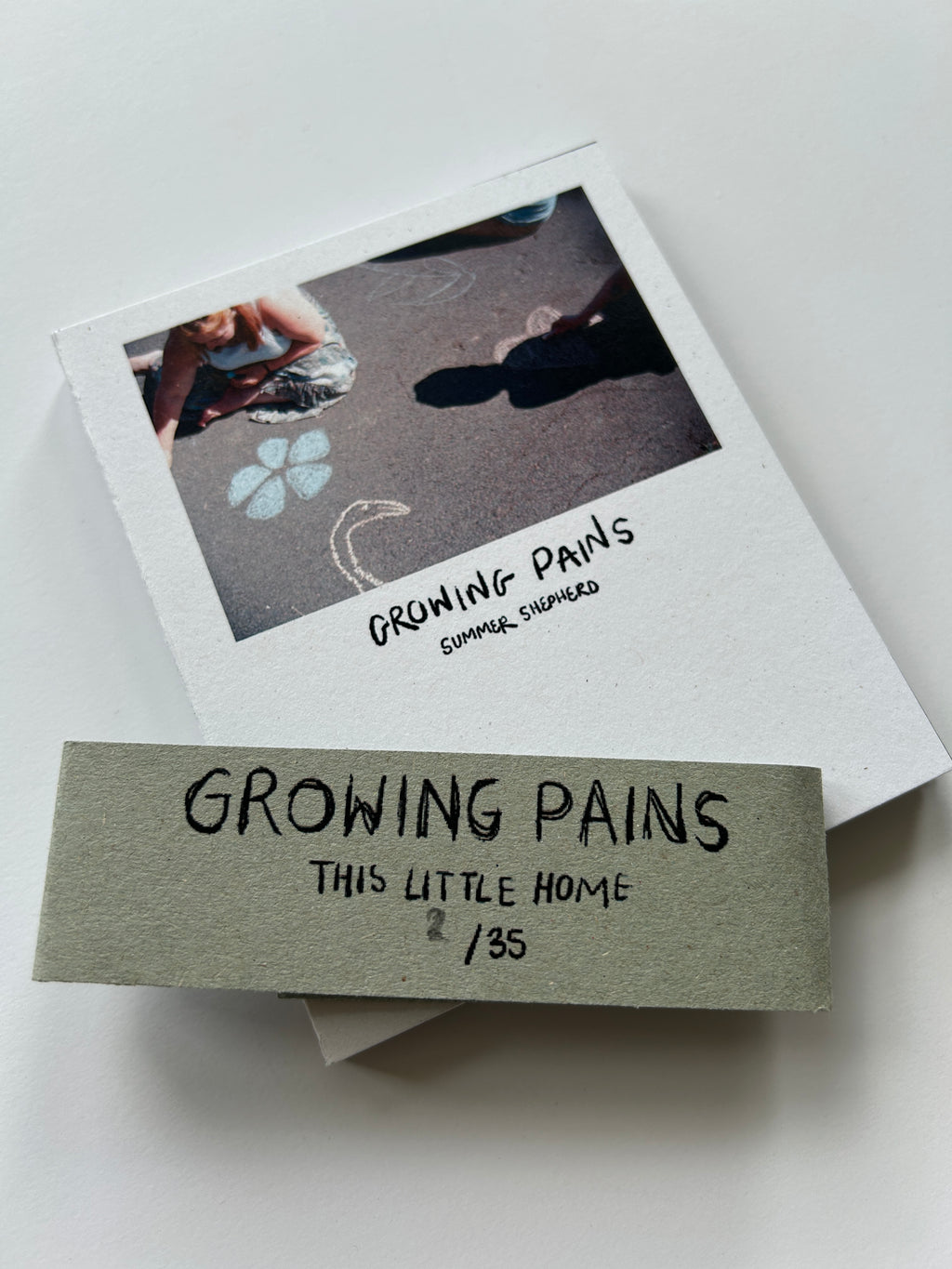 'Growing Pains' Concertina Zine