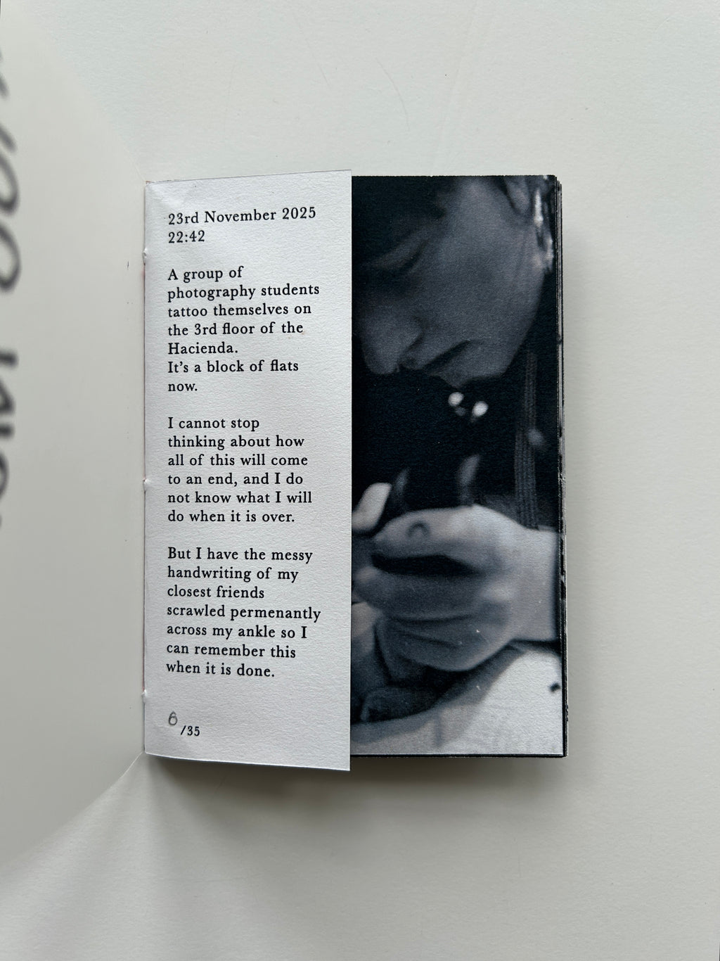 'Tattoo Night' - A6 Zine